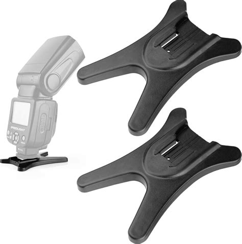 Amazon Anwenk Camera Flash Stand With Hot Shoe Mount And 1 4 Metal Tripod Thread For