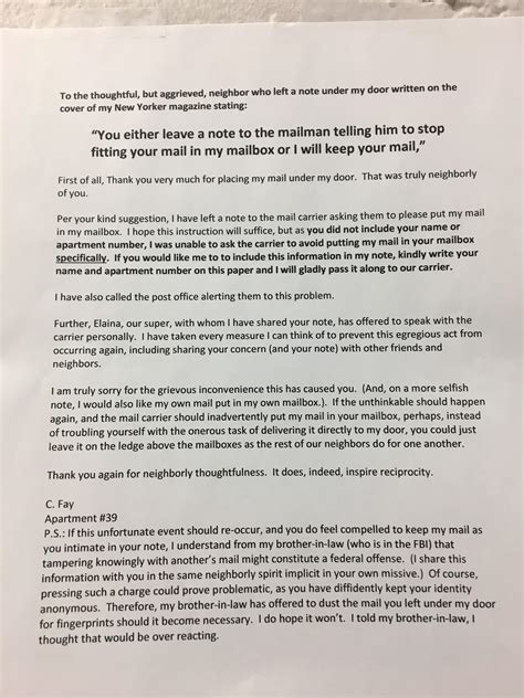 This neighbor dispute has a clear winner. And I am now C. Fay from apt