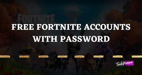 Free Fortnite Accounts With Password [2025] Techmaina