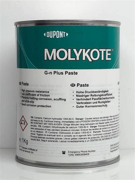 MOLYKOTE Dow Corning G N Plus Paste Grease 1Kg New Free Ship EBay