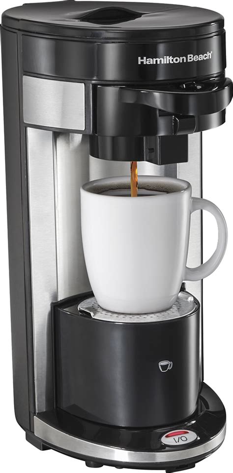 Best Buy Hamilton Beach FlexBrew Single Serve Coffee Maker Black 49995