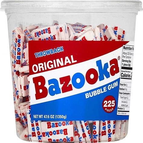 Bazooka Bubble Gum Original Buy Gum Online Bulk