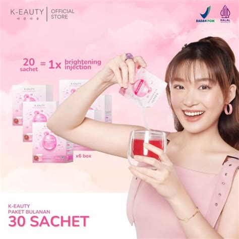 Jual KEAUTY Collagen Drink 5 Sachet Shopee Indonesia