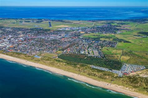 Sylt Aus Der Vogelperspektive Campingplatz An Der Meeresk Ste Der