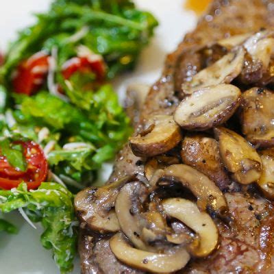 Steak With Mushroom Sauce Recipe