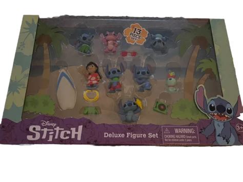 Disney Lilo Stitch Deluxe Figure Set Pk Brand New Picclick Uk