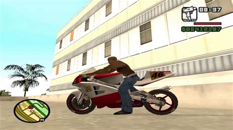 Como Pegar A Moto Mais Rapida Do GTA San Andreas YouTube