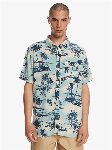 Airflow Viscose Short Sleeve Shirt For Men Quiksilver