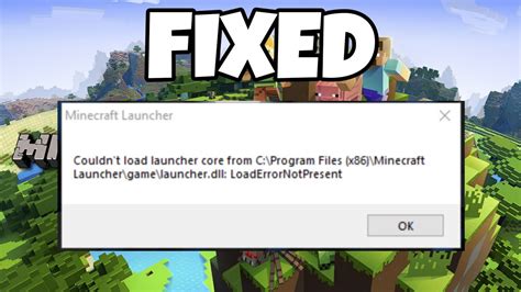 Minecraft Launcher Error How To Fix Couldn T Load Launcher Core Youtube