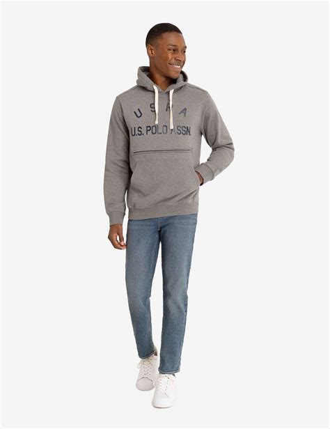 USPA FLEECE GRAPHIC PULLOVER HOODIE– U.S. Polo Assn.