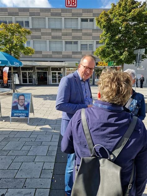 Infostand Christian Wendel