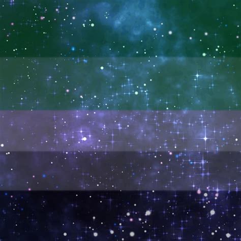 Sparkly Aro Flag : r/lgbt