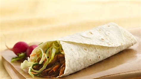 Slow Cooker Pulled Pork Wraps With Coleslaw Recipe From Betty Crocker