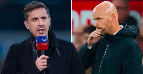 Gary Neville Le Dice A Erik Ten Hag Lo Que Debe Hacer Para Salvar El Trabajo De Man Utd En Medio