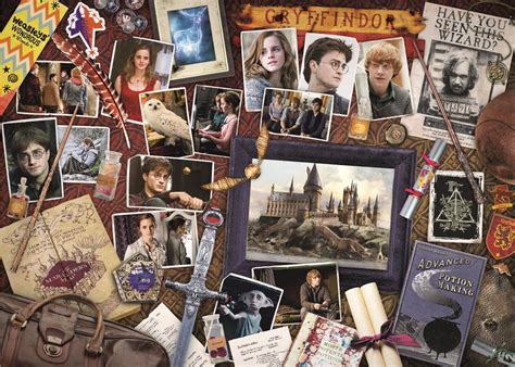 Puzzle Hogwarts Souvenirs Harry Potter Teile Puzzlemania Ch