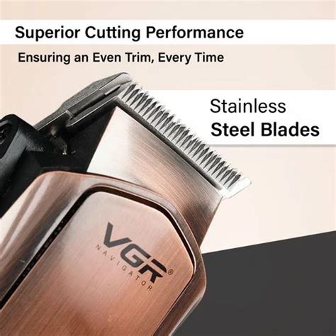 VGR V 131 Professional Corded Hair Clipper For Men Rose Gold At Rs