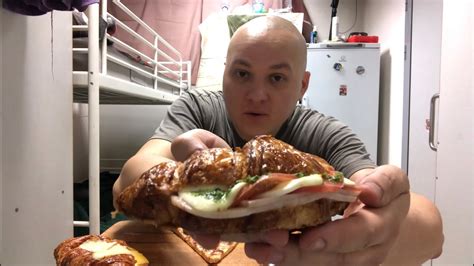 КРУАССАНЫ МУКБАНГ MUKBANG - YouTube