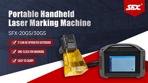 Sfx W W Portable Handheld Laser Marking Machine Display Sfx Fiber