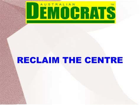 Introduction to the Australian Democrats | PPT