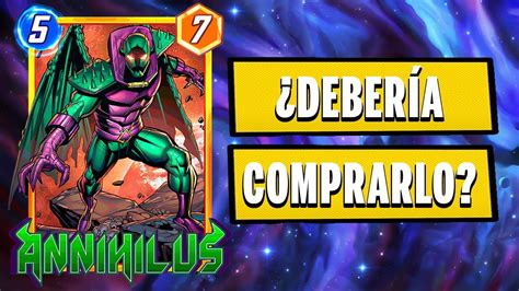 ANÁLISIS de ANNIHILUS LA MEJOR CARTA DEL MES YouTube