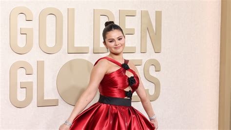 2024 Golden Globes Selena Gomez Mei Larine