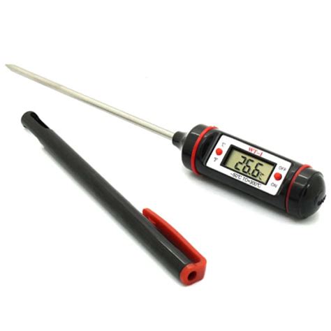 Food Kitchen Pen Style Bake A Thermometer Barbecue Oil Temperature Gauge Probe Type Electronic