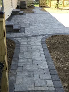 Custom Stoneworks & Design Inc.: Cambridge Ledgestone Pavers onyx natural color with 6x9 ...