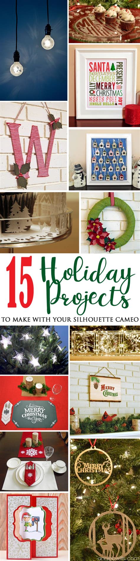 15 Holiday Projects to Make with Your Silhouette CAMEO – Annie Williams