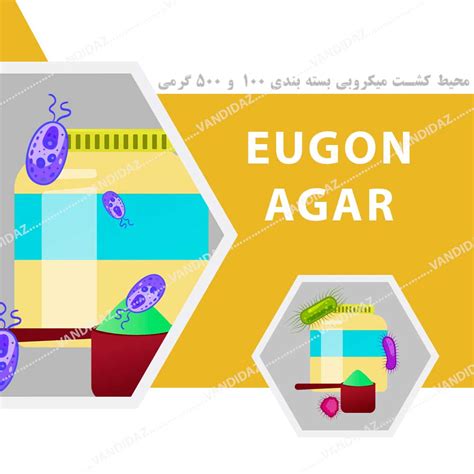 محیط کشت میکروبی Eugon Agar وندیداز از برندهای متنوع ایرانی و وارداتی