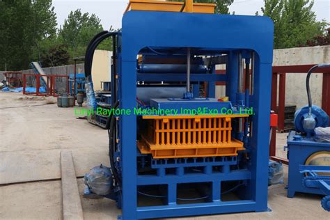 Qt Automatic Concrete Hollow Solid Block Making Plant Cement Brick