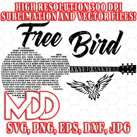 Lynyrd Skynyrd Free Bird Svg