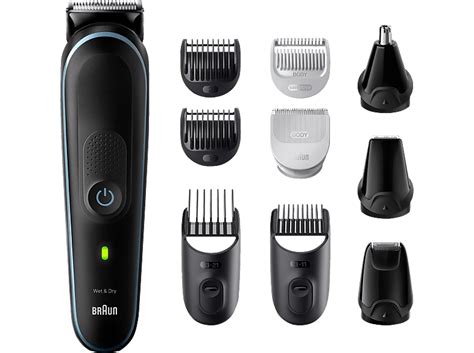 BRAUN MGK 5445 Multigroomer, Black / Nordic Blue Multigroomer | MediaMarkt
