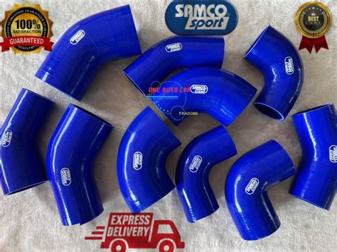 Samco Sport Silicone Hose 45 90 Degree Intercooler Filter Adapter