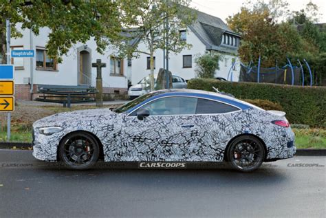 2025 Mercedes Amg Cle Spotted In Mild 53 And Wild 63 Guises Coupe And Convertible Carscoops