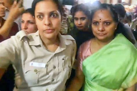 K Kavitha K Kavitha Sent To Judicial Custody Till April