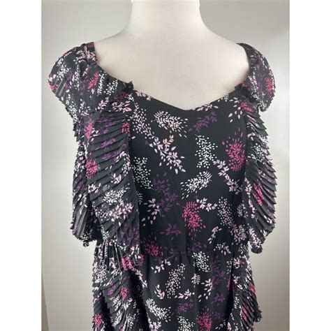 Lane Bryant Dresses Nwt Lane Bryant Floral Tiered Ruffle