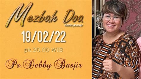 MEZBAH DOA 19 02 22 Pk 20 15 DEBBY BASJIR Mezbahdoadb