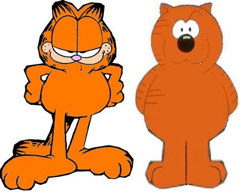 Garfield And Heathcliff by BaronTremayneCaple on DeviantArt