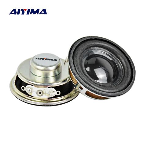 Aiyima 2 Pces 1 5 Polegada 40mm Mini Alto Falantes Port Teis 4ohm 3w