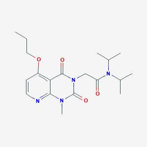 N N Diisopropyl Methyl Dioxo Propoxy Dihydropyrido D