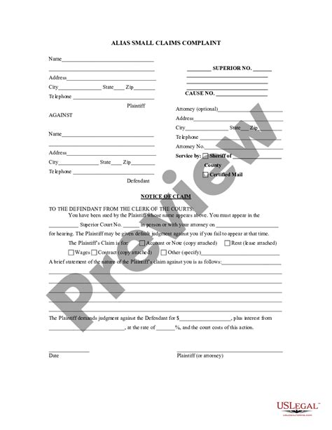 Indiana Notice Of Claim Notice Of Claim Form Indiana Us Legal Forms