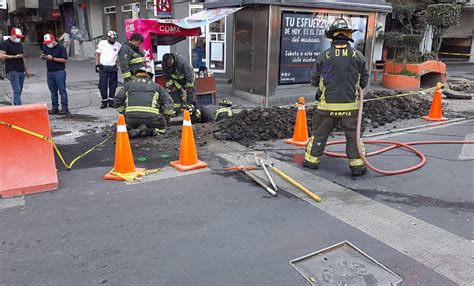 Evacuan A Personas Por Fuga De Gas Provocada Por Cfe