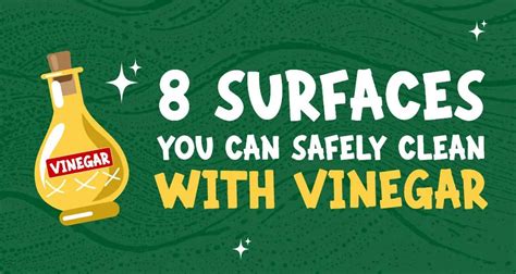 8 Surfaces You Can Safely Clean With Vinegar | Blog