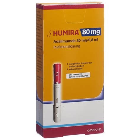 HUMIRA Inj Lös 80 mg 0 8ml Fertigpen Fertpen 0 8 ml Online bestellen