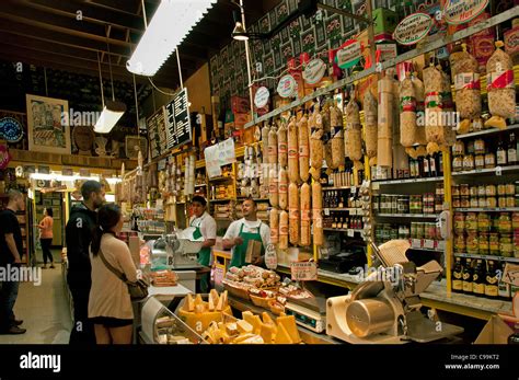 Molinari Deli Delicatessen Little Italy San Francisco California Stock