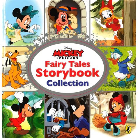 Used Book Disney Mickey Friends Fairy Tales Storybook Collection