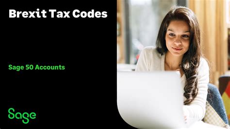 Sage Accounts Uk Vat Brexit Tax Codes Youtube