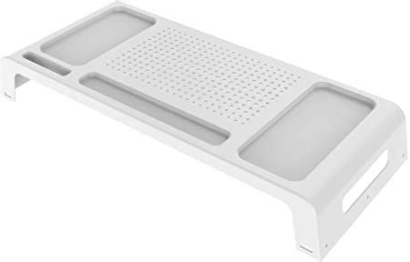 Suporte Para Monitor E Notebook Prime Branco Maxcril BRANCA Suporte