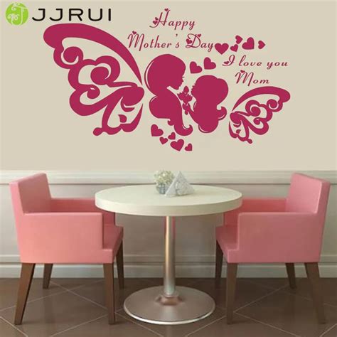 Buy Jjrui Happy Mothers Day Wall And Window Stickers