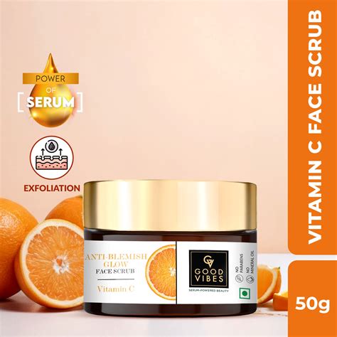 Vitamin C Glow Face Scrub Good Vibes